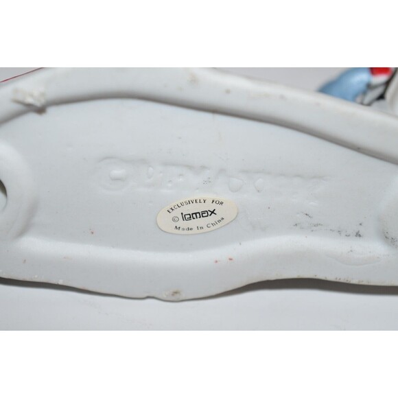 Lemax Dickensvale Porcelain Sledding Party Christmas Village Figures Tree - Picture 5 of 9